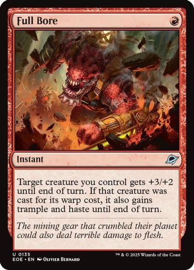 Full Bore Edge of Eternities Magic card