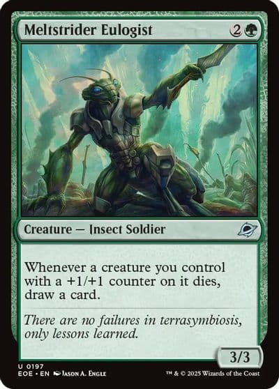 Meltstrider Eulogist Edge of Eternities Magic card