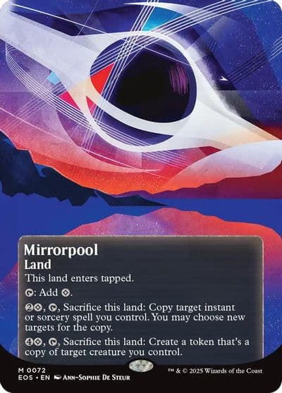 Mirrorpool 0072 Borderless Edge of Eternities: Stellar Sights Magic card