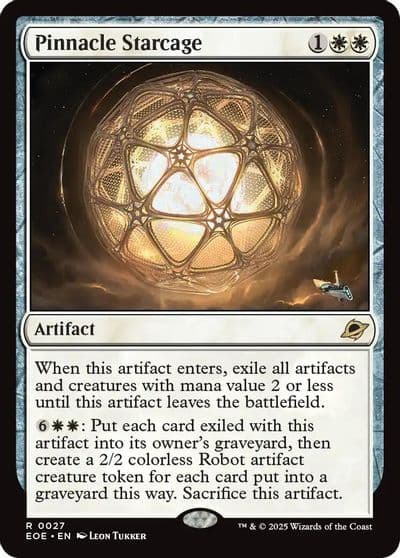 Pinnacle Starcage Edge of Eternities Magic card