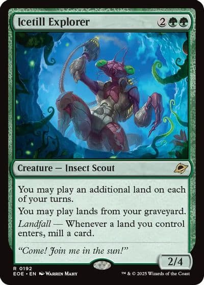 Icetill Explorer Edge of Eternities Magic card