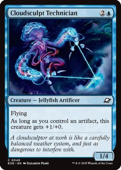 Cloudsculpt Technician Edge of Eternities Magic card