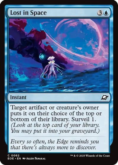 Lost In Space Edge of Eternities Magic card