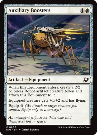 Auxiliary Boosters Edge of Eternities Magic card