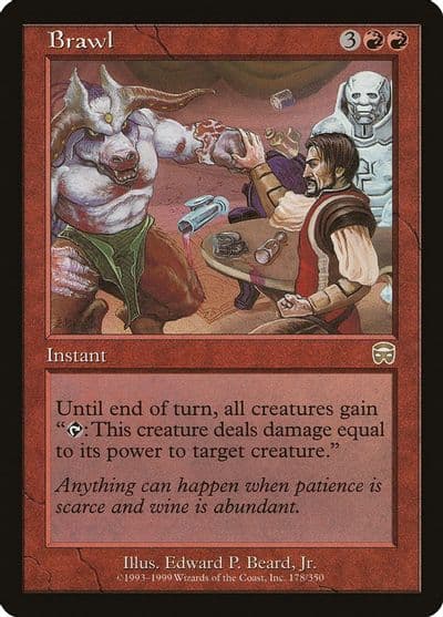 Brawl Mercadian Masques Magic card