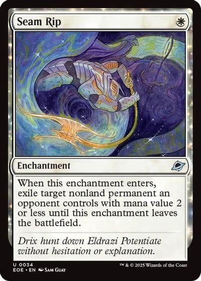 Seam Rip Edge of Eternities Magic card