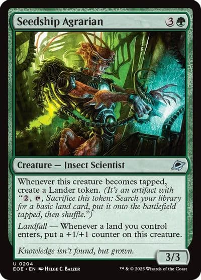 Seedship Agrarian Edge of Eternities Magic card