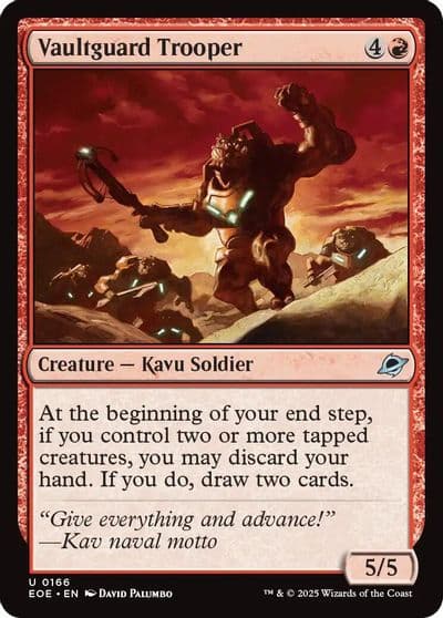 Vaultguard Trooper Edge of Eternities Magic card