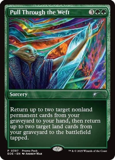 Pull Through the Weft Promo Pack: Edge of Eternities Magic card
