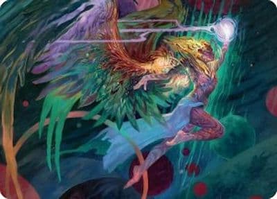 Exalted Sunborn Art Card Art Series: Edge of Eternities Magic card