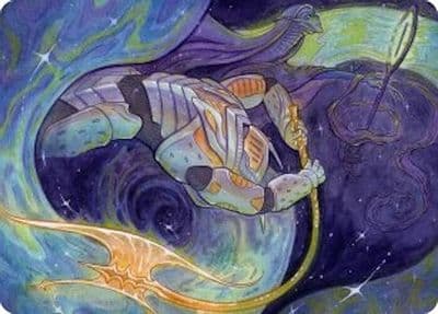 Seam Rip Art Card Art Series: Edge of Eternities Magic card