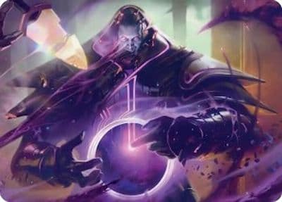 Embrace Oblivion Art Card Art Series: Edge of Eternities Magic card