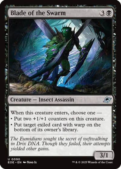 Blade of the Swarm Edge of Eternities Magic card