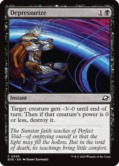 Depressurize Edge of Eternities Magic card