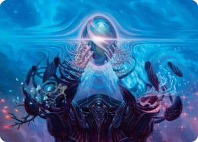 The Endstone Art Card Art Series: Edge of Eternities Magic card