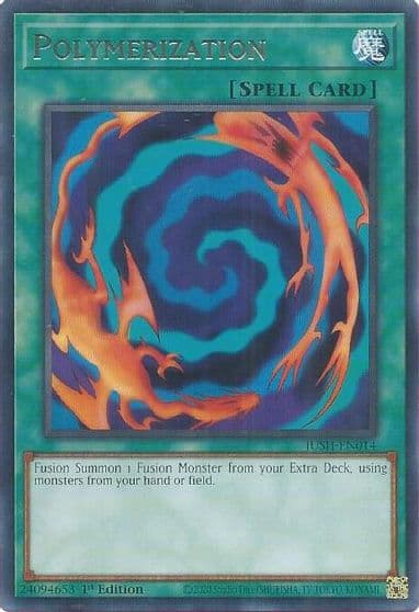 Polymerization Justice Hunters Yu-Gi-Oh! card