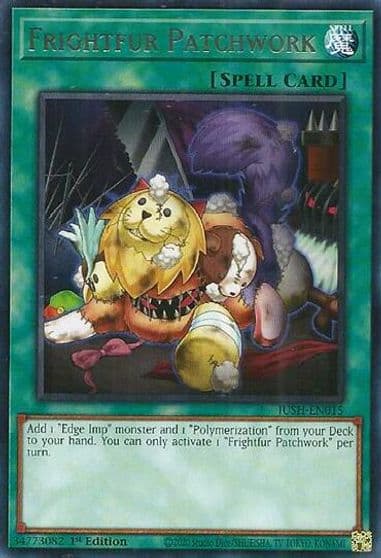 Frightfur Patchwork Justice Hunters Yu-Gi-Oh! card