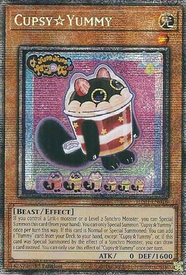 CupsyYummy Starlight Rare Justice Hunters Yu-Gi-Oh! card
