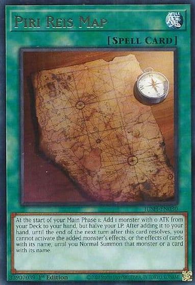 Piri Reis Map Justice Hunters Yu-Gi-Oh! card