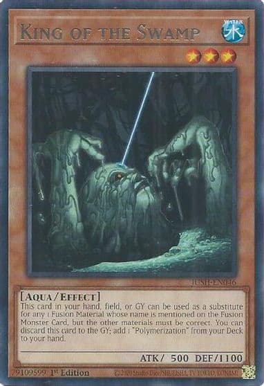 King of the Swamp Justice Hunters Yu-Gi-Oh! card