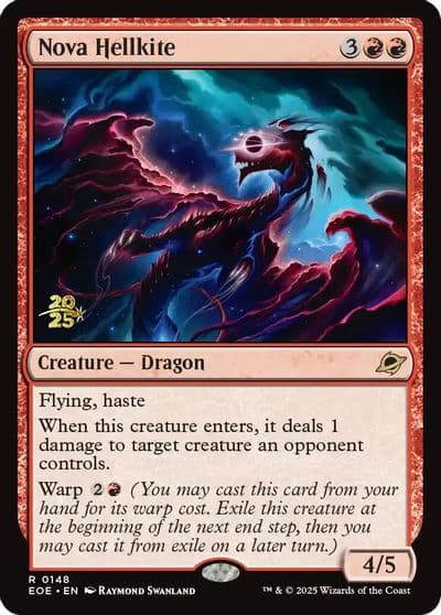 Nova Hellkite Prerelease Cards Magic card