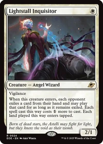 Lightstall Inquisitor Promo Pack: Edge of Eternities Magic card