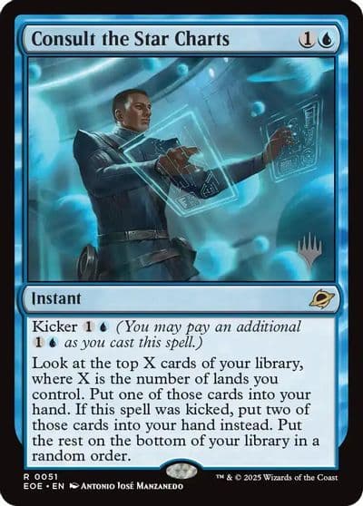 Consult the Star Charts Promo Pack: Edge of Eternities Magic card