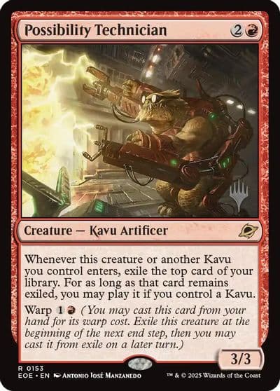 Possibility Technician Promo Pack: Edge of Eternities Magic card