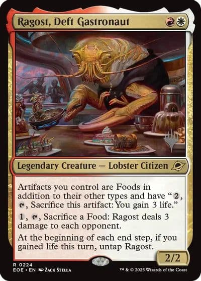 Ragost Deft Gastronaut Promo Pack: Edge of Eternities Magic card