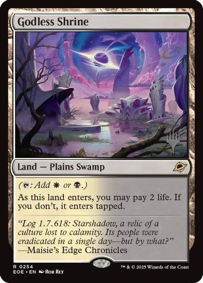 Godless Shrine Promo Pack: Edge of Eternities Magic card