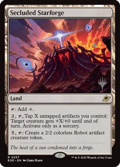 Secluded Starforge Promo Pack: Edge of Eternities Magic card