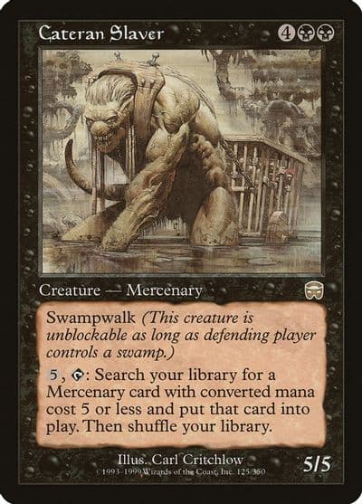 Cateran Slaver Mercadian Masques Magic card
