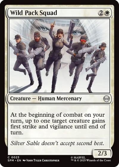Wild Pack Squad Marvel's Spider-Man Magic card
