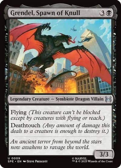 Grendel Spawn of Knull Marvel's Spider-Man: Eternal-Legal Magic card