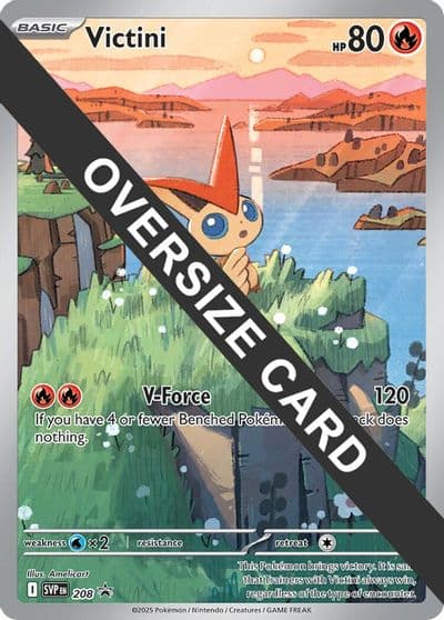 Victini - 208 Jumbo Cards Pokemon card