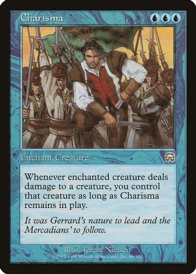 Charisma Mercadian Masques Magic card