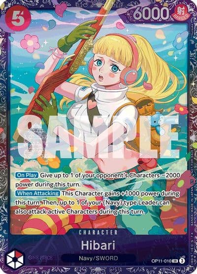 Hibari Treasure Cup August 2025 One Piece Promotion Cards One Piece card