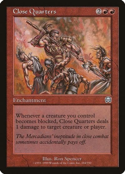 Close Quarters Mercadian Masques Magic card