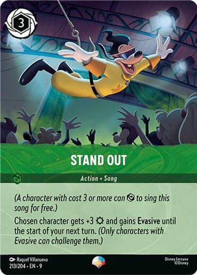 Stand Out Epic Fabled Lorcana card