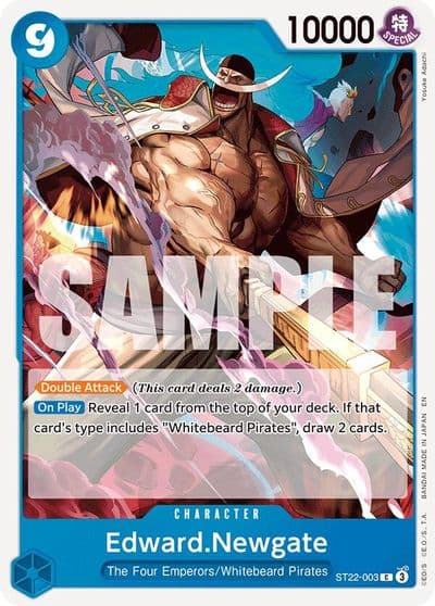 EdwardNewgate Starter Deck 22: Ace & Newgate One Piece card