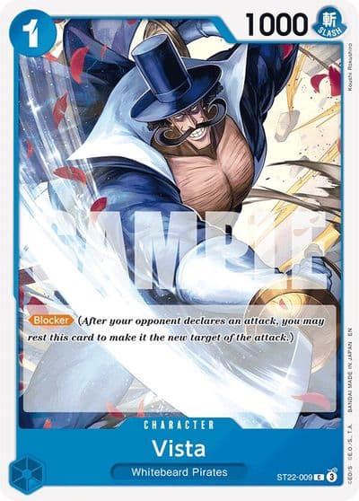 Vista Starter Deck 22: Ace & Newgate One Piece card