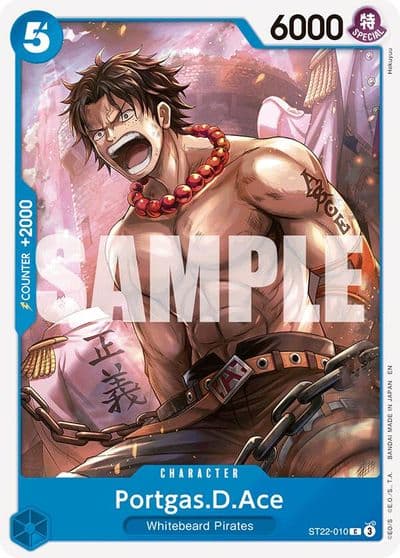 PortgasDAce Starter Deck 22: Ace & Newgate One Piece card
