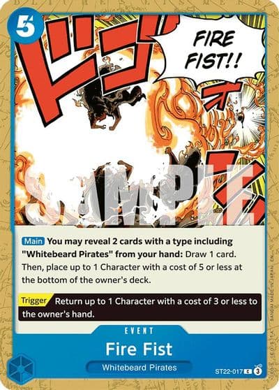 Fire Fist Starter Deck 22: Ace & Newgate One Piece card