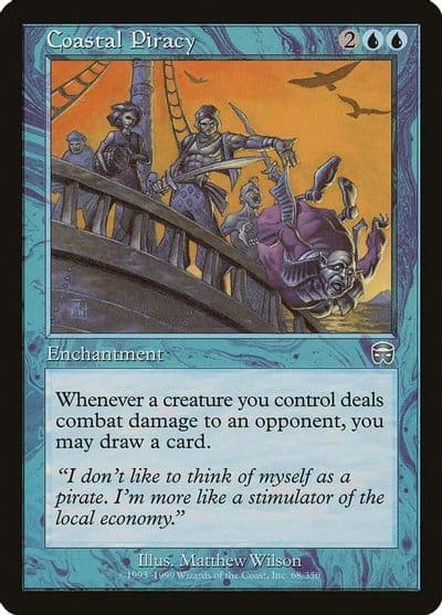 Coastal Piracy Mercadian Masques Magic card