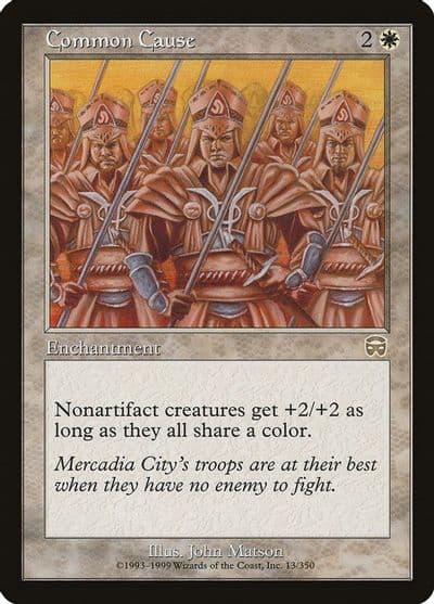 Common Cause Mercadian Masques Magic card