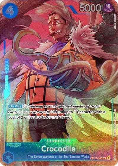 Crocodile Seven Warlords of the Sea Binder Set One Piece Promotion Cards One Piece card