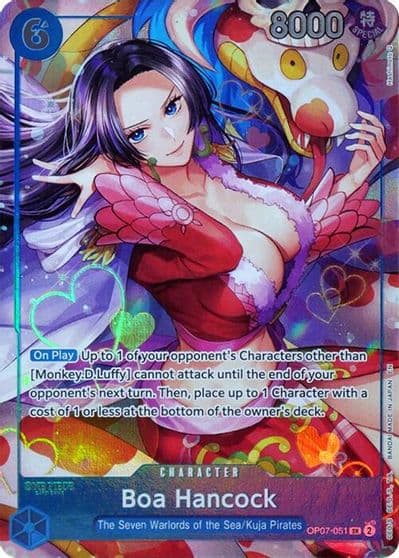 Boa Hancock Seven Warlords of the Sea Binder Set One Piece Promotion Cards One Piece card