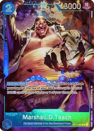 MarshallDTeach Seven Warlords of the Sea Binder Set One Piece Promotion Cards One Piece card