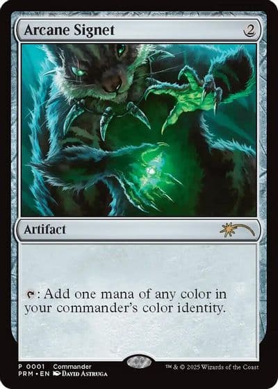 Arcane Signet CommandFest 2025 MagicFest Cards Magic card