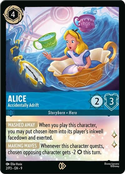 Alice Accidentally Adrift Disney Lorcana Promo Cards Lorcana card
